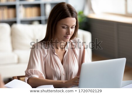 Stock photo: Customer Reviews Concept On Laptop Screen