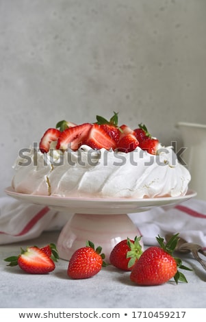 Stok fotoğraf: Delicious Pavlova Cake