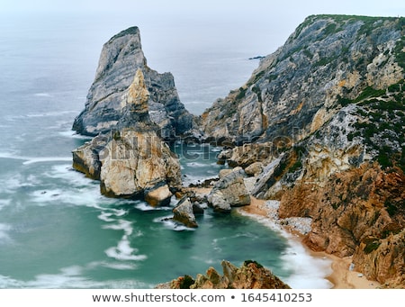 Stock fotó: Ursa Beach Coastline With Rocks