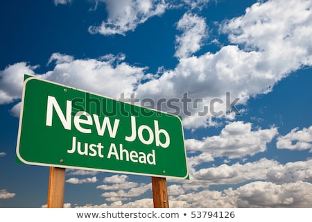 Stok fotoğraf: Billboard With Need A Job