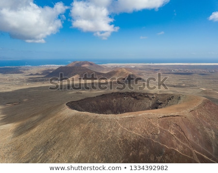 Foto d'archivio: Volcano In Fuerteventura