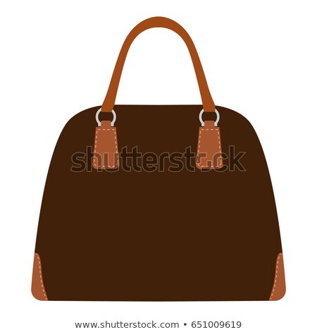 Сток-фото: Raster Fashion Illustration Of A Designer Hand Bag