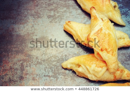 Foto stock: Sandwich Croissant With Goat Cheese