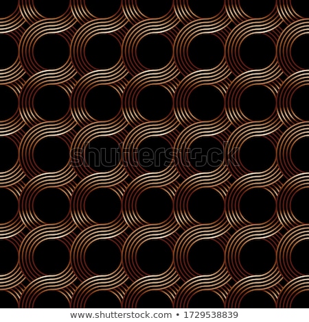 Foto d'archivio: Copper 80s Retro Seamless Pattern Background