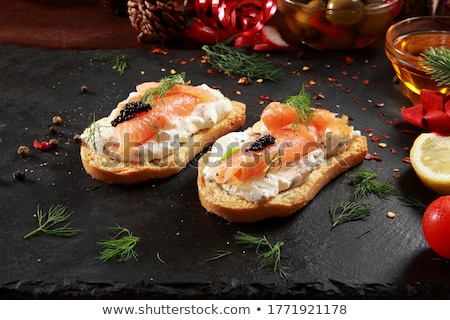 Foto stock: Salmon Caviar