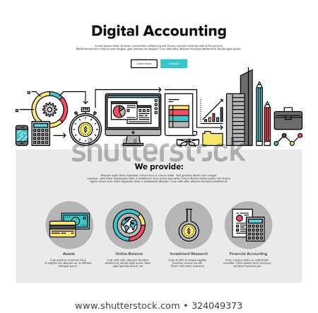 Foto stock: Audit Service Concept Banner Header