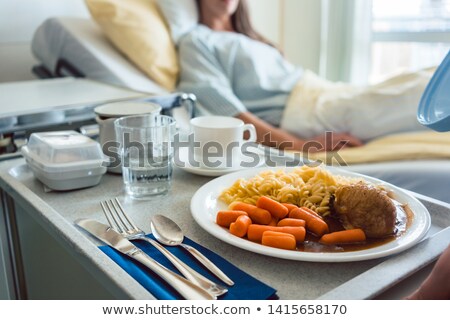 Hospital Meal Foto d'archivio © Kzenon