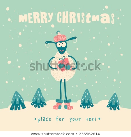 Stockfoto: Christmas Greeting Card Eps 8