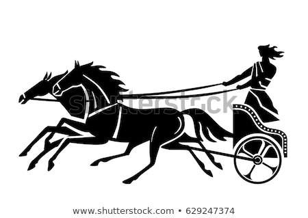 Foto stock: Greek Chariot