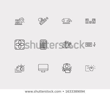 Foto stock: Vector Icon Polaroid