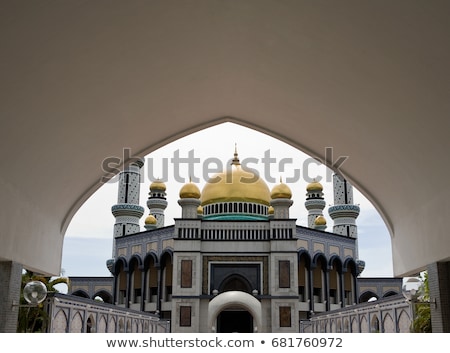 Сток-фото: Jame Asr Hassanal Bolkiah Mosque Bandar Seri Bagawan Brunei