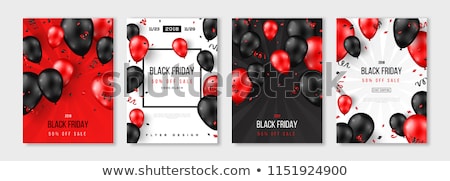 Stockfoto: Black Friday Special Offer Discounts Sales Set