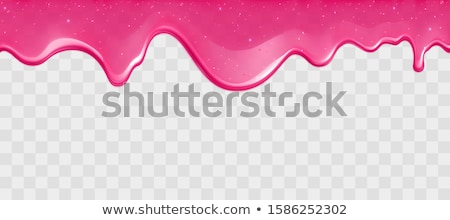 Foto d'archivio: Border Template With Girl On Pink Background