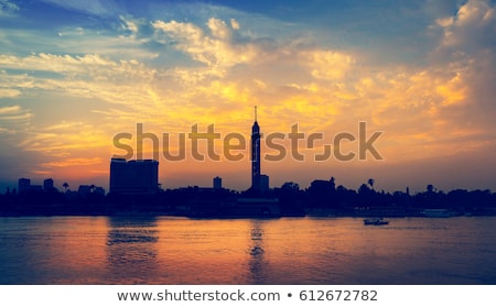 Stock photo: River Nile Sundown
