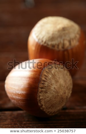 Stockfoto: Eerlijke · Hazelnoten · Macro · Detail · Warm · Gouden · Licht