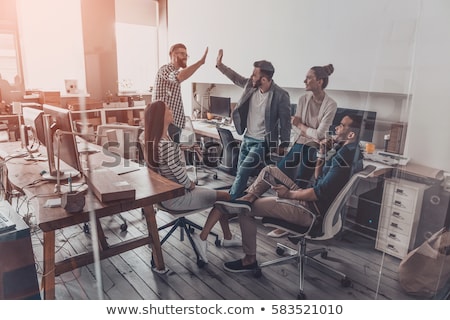 Stockfoto: People At Work In Their Office