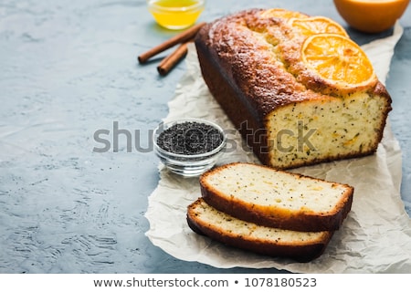 Stockfoto: Sweet Bread With Poppy Seeds