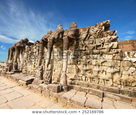 [[stock_photo]]: Cambodia - Angkor - Terrace Of The Elephants