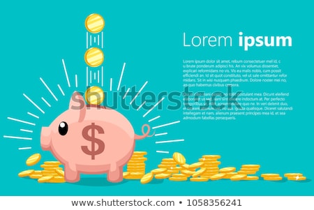 Stock foto: Save Money On Your Piggy Bank