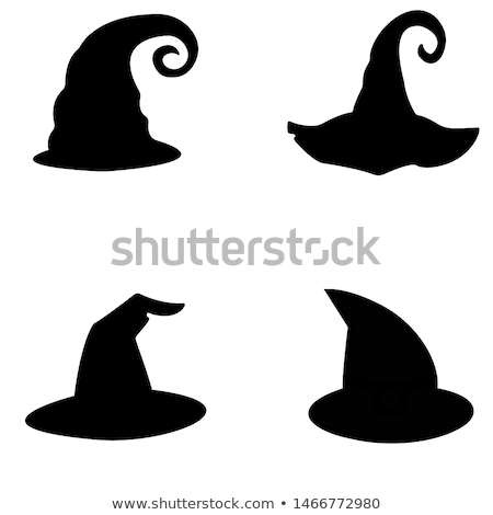 Foto stock: Vector Icon Witch Hat