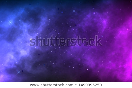 Foto stock: Galaxy Background - Vector Illustration