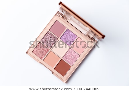 [[stock_photo]]: Eyeshadow Palette And Brushes