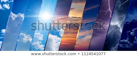 Foto stock: Different Weather Conditions