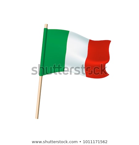 Stockfoto: Icon - Flag Of Italy