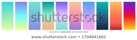 Foto stock: Set Of Sky Dusk And Dawn Gradient Background