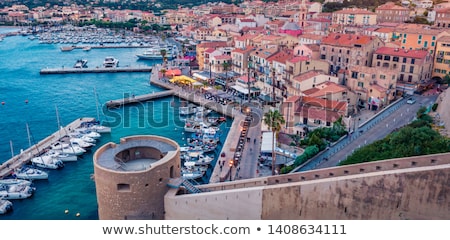 ストックフォト: Calvi Port And Citadel Corsica