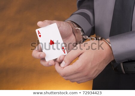 Stock photo: Arrest Card Sharper