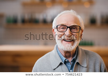 Foto stock: Senior Man Portrait