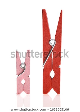 Stok fotoğraf: Red Clothespin