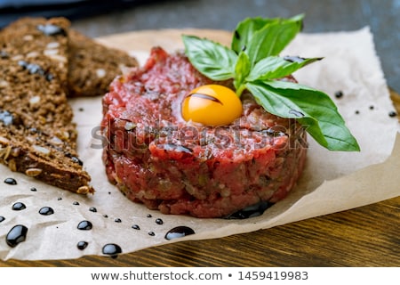 Foto stock: Steak Tartare