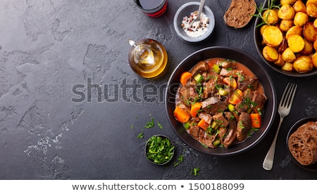 Stok fotoğraf: Preparation Of Ragout