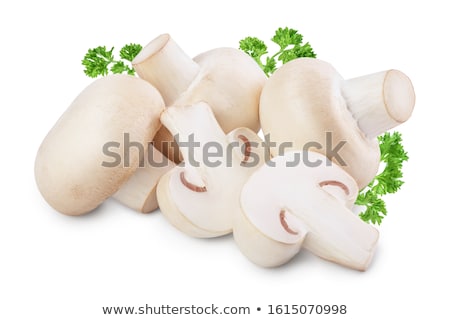 ストックフォト: Champignon Mushroom And Fresh Parsley