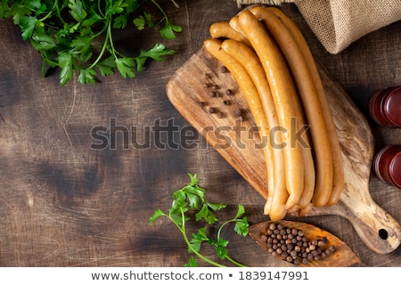 Stock photo: Grilled Vienna Sausages
