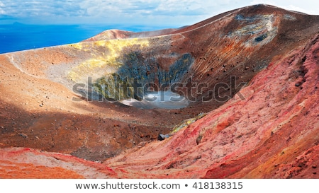 Stock photo: Volcano Island In Sicily Italy
