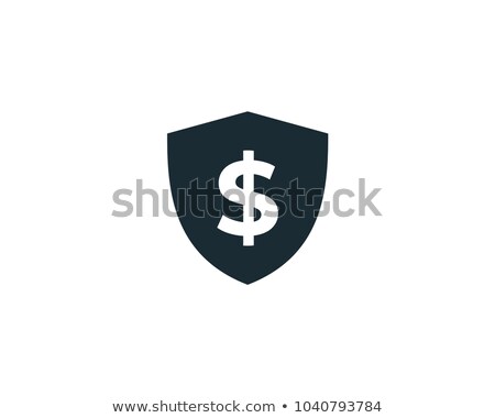 Stock photo: Dollar Money Currency Sign Shield Icon Vector Illustration Isolated On White Background