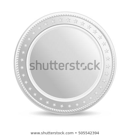 Foto stock: Silver Coins