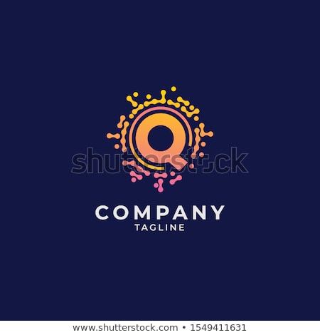 Stockfoto: Logo Shapes And Icons Of Letter Q