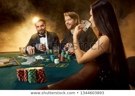 Stockfoto: Group Of Poker Players