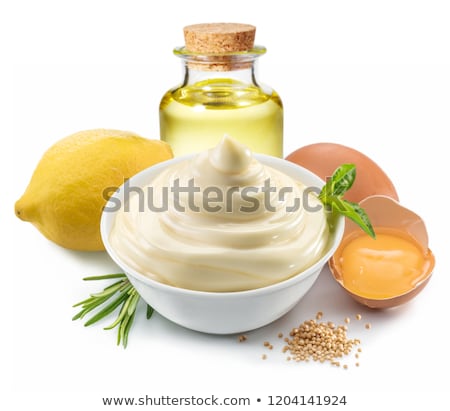 Stok fotoğraf: Mayonnaise And Ingredients