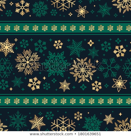 Foto stock: Christmas Vector Seamless Patterns