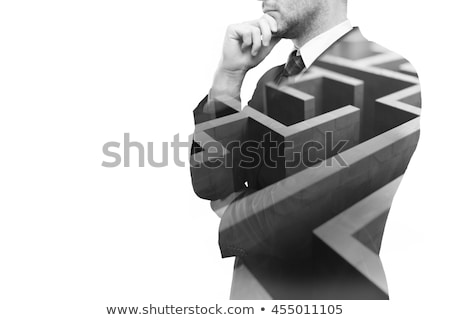 Foto stock: Business Challenge Concept