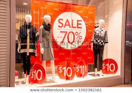 Stock fotó: Big Spring Sale 70 Off Discount Promo Price Offer