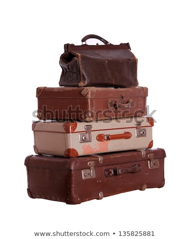 Very Old Suitcase Stock fotó © pterwort
