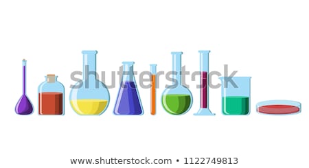 Foto d'archivio: Chemicals In Glass Bottles