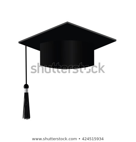 Сток-фото: One Mortarboard Isolated