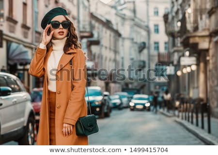 Stock photo: Attractive Woman In Fashionable Clothes